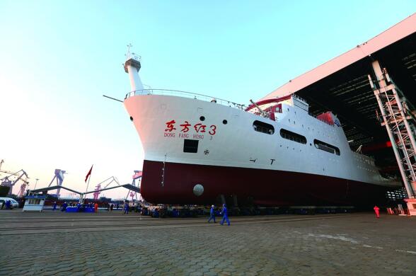 中国造全球最大静音科考船 行驶时鱼都没法察觉