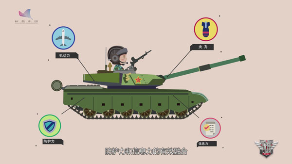 “辉煌70年”强军之路系列动画③新中国第一代国产主战坦克