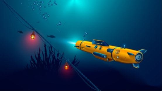 【直击中国航展】我国首款搜集型无人潜航器：HS-880-6000型水下航行器