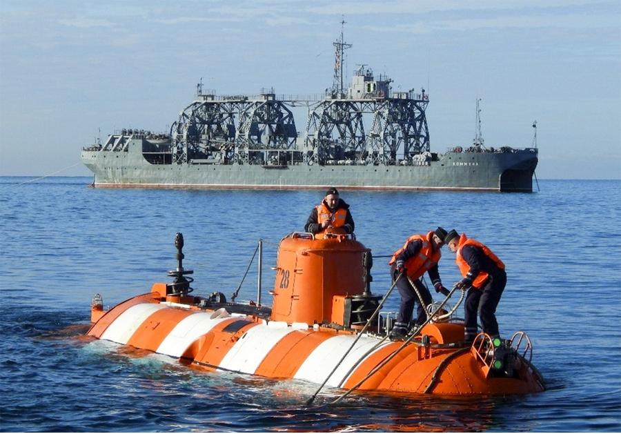 打捞美军坠海“死神”必备利器——深海潜水器