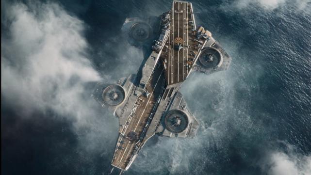 【科普中国军事科技】科幻电影中的空中航母会出现在未来战场吗？