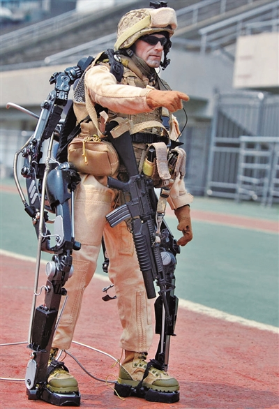 【科普中国军事科技】单兵外骨骼！让“未来战士”拥有钢筋铁骨？